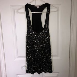 Sequin Tank Top